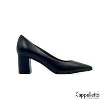 Carica l'immagine nel visualizzatore di Gallery, Décolleté in Pelle Blu 6400