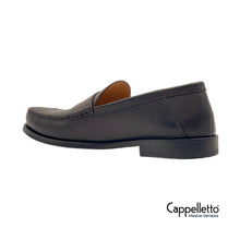 Carica l'immagine nel visualizzatore di Gallery, Mocassino Uomo con Fascetta Pelle T.Moro