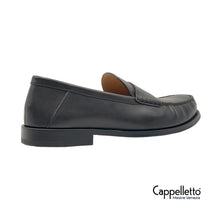 Carica l'immagine nel visualizzatore di Gallery, Mocassino Uomo con Fascetta Pelle T.Moro