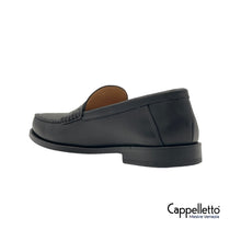 Carica l'immagine nel visualizzatore di Gallery, Mocassino con Fascetta Pelle Nera