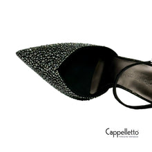 Carica l'immagine nel visualizzatore di Gallery, LUXO Scarpa Gioiello Plum Nero