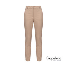 Carica l'immagine nel visualizzatore di Gallery, BELLO Pantalone Punto Stoffa Beige