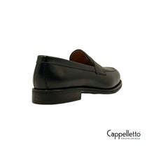 Carica l'immagine nel visualizzatore di Gallery, Mocassino Loafer Uomo Calf Nero 9628