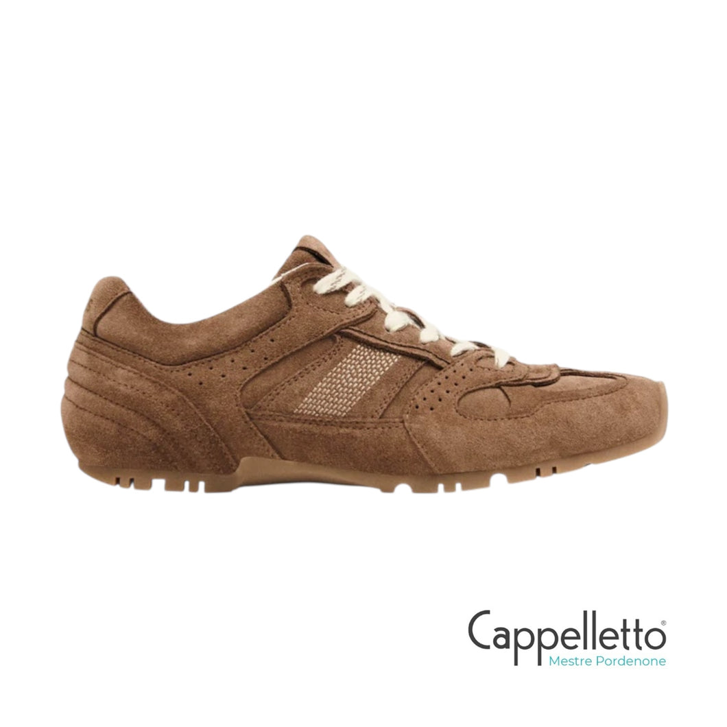 TB56 Suede Brown Leather Sneaker