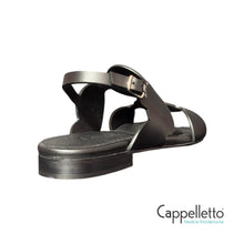 Carica l&#39;immagine nel visualizzatore di Gallery, Sandalo Flat 2502 Skin Black
