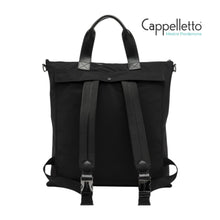 Carica l&#39;immagine nel visualizzatore di Gallery, OSLO Borsa/Zaino da Uomo in Nylon Nero
