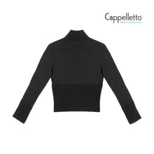 Carica l&#39;immagine nel visualizzatore di Gallery, MOOK Maglia Collo Alto - Nero
