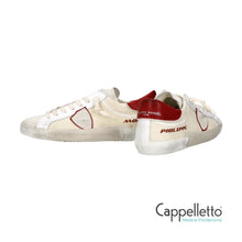 Carica l&#39;immagine nel visualizzatore di Gallery, PRSX Uomo Tennis Mixage Burro/Rosso TS01
