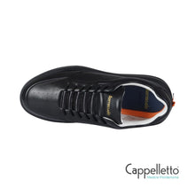 Carica l&#39;immagine nel visualizzatore di Gallery, PHOENIX Sneaker Uomo in Nappa Full Black
