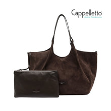 Carica l'immagine nel visualizzatore di Gallery, DUA Borsa Grande Suede Moka
