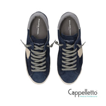 Carica l'immagine nel visualizzatore di Gallery, PRSX Uomo Daim Mixage Blu Oceano Grigio XS23
