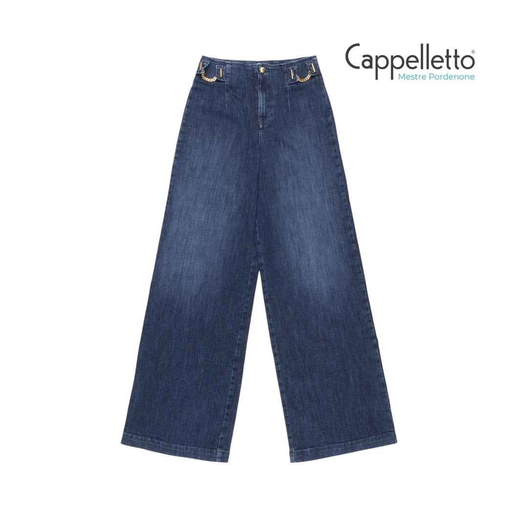 STAFF Panta Gamba Larga Denim Comfort