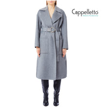 Carica l&#39;immagine nel visualizzatore di Gallery, Cappotto Vestaglia Grigio Medio CF5283
