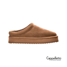 Carica l&#39;immagine nel visualizzatore di Gallery, 249 Suede Slipper Donna Cognac
