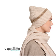 Carica l&#39;immagine nel visualizzatore di Gallery, INGRID Berretto in Maglia Melange Betulla

