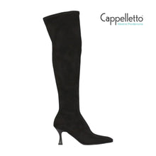 Carica l'immagine nel visualizzatore di Gallery, ZETA Maxi Stivale in EcoCamoscio Nero
