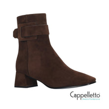 Carica l&#39;immagine nel visualizzatore di Gallery, ALTAIR Booties 50 Suede Marrone
