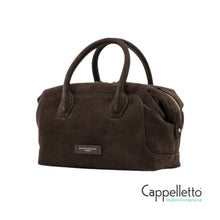 Carica l'immagine nel visualizzatore di Gallery, GEMMA Borsa in Suede Moka
