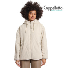 Carica l&#39;immagine nel visualizzatore di Gallery, INES Giubbo Reversibile con Cappuccio Betulla
