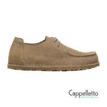 Carica l'immagine nel visualizzatore di Gallery, UTTI LACE Donna Pelle Scamosciata Gray Taupe
