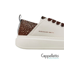 Carica l&#39;immagine nel visualizzatore di Gallery, WEMBLEY Sneaker Donna 0506 White-Bordeaux
