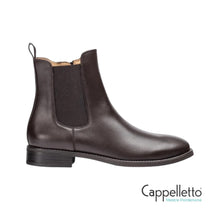 Carica l'immagine nel visualizzatore di Gallery, BARTY Chelsea Boot Donna in Pelle Marrone
