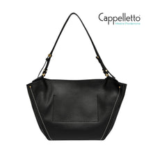 Carica l&#39;immagine nel visualizzatore di Gallery, BLOOM Borsa in Pelle Double Nera
