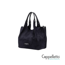 Carica l'immagine nel visualizzatore di Gallery, DUA Borsa Media Suede Notturno
