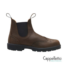 Carica l'immagine nel visualizzatore di Gallery, Blundstone 2444 Antique Brown Brogue Waxed Leather
