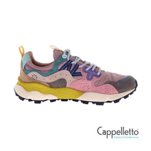 Carica l'immagine nel visualizzatore di Gallery, YAMANO 3 Sneaker Donna Suede/Nylon Grey-Cipria
