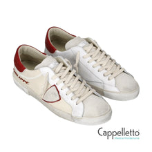 Carica l&#39;immagine nel visualizzatore di Gallery, PRSX Uomo Tennis Mixage Burro/Rosso TS01
