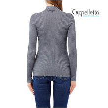 Carica l&#39;immagine nel visualizzatore di Gallery, Maglia Collo Alto Antracite MF5389

