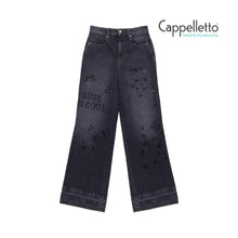 Carica l&#39;immagine nel visualizzatore di Gallery, STARK Panta Gamba Dritta Denim Confort - Black

