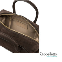 Carica l'immagine nel visualizzatore di Gallery, GEMMA Borsa in Suede Moka
