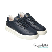 Carica l&#39;immagine nel visualizzatore di Gallery, PHOENIX Sneaker Uomo in Nappa Blu

