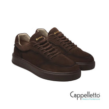 Carica l'immagine nel visualizzatore di Gallery, PHOENIX Sneaker Uomo in Suede Pepe
