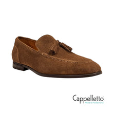 Carica l'immagine nel visualizzatore di Gallery, ROGER Loafer Uomo Suede Calf Brown
