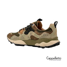 Carica l&#39;immagine nel visualizzatore di Gallery, YAMANO 3 Uni Leather/Camo/Nylon Black Military
