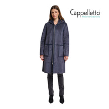Carica l&#39;immagine nel visualizzatore di Gallery, OVA Cappotto Reversibile Grigio Notte
