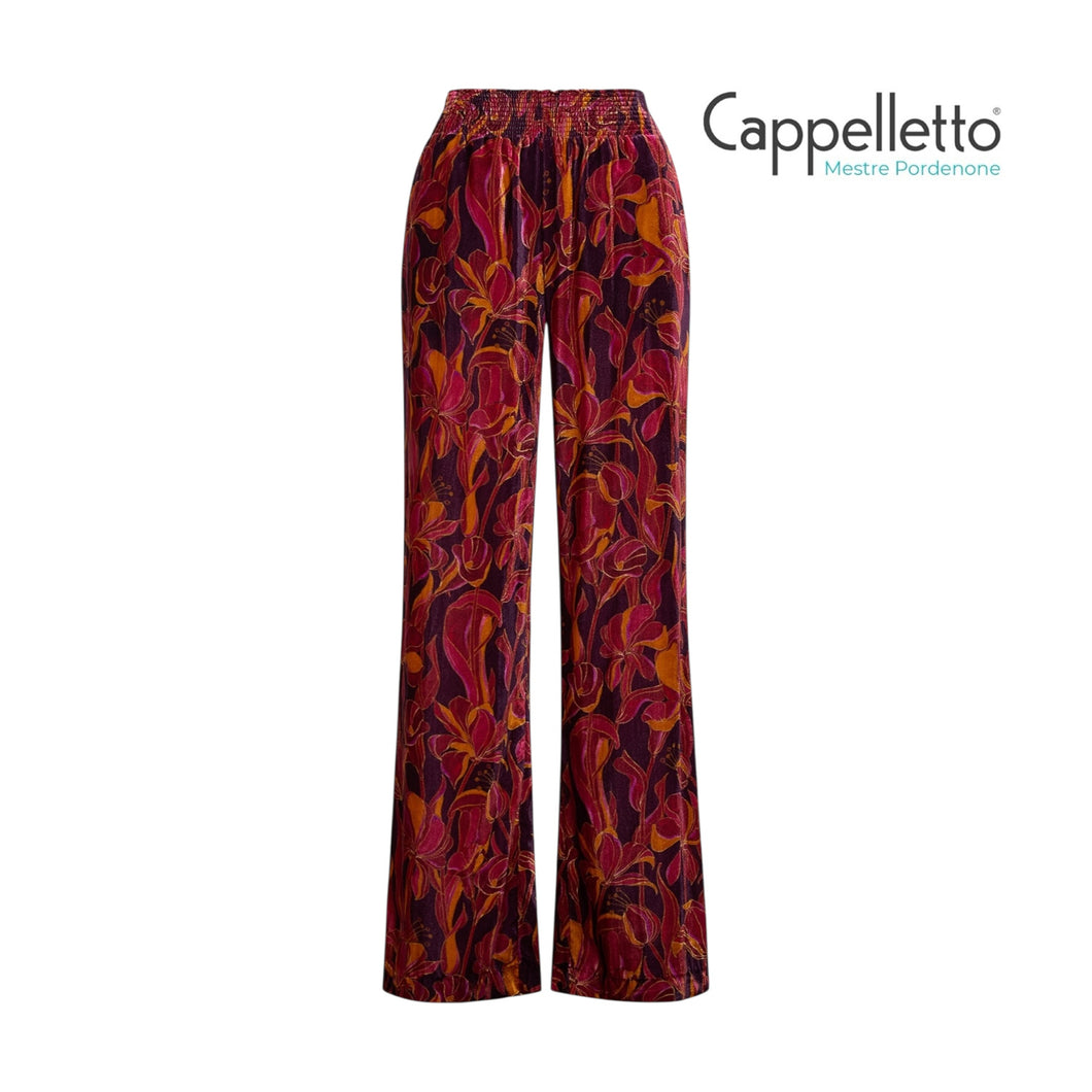Pantaloni Lily's Bordeaux/Rosa/Rosso