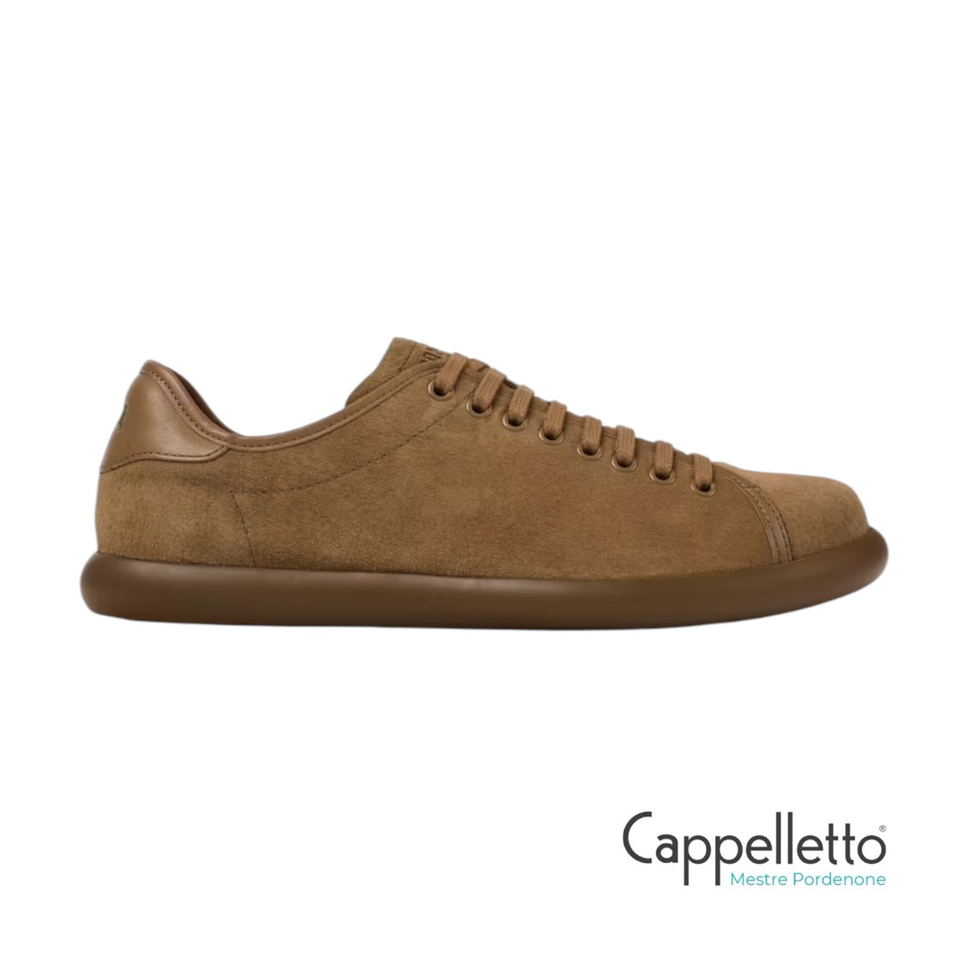 PELOTAS SOLLER Sneakers Marroni in Nabuck e Pelle Uomo