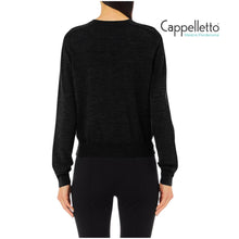 Carica l&#39;immagine nel visualizzatore di Gallery, Maglia Manica Lunga Nera CF5411
