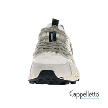 Carica l'immagine nel visualizzatore di Gallery, YAMANO 3 Sneaker UNI Suede/Nylon Animalier Black-White
