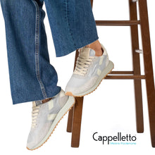 Carica l&#39;immagine nel visualizzatore di Gallery, RUSH MONOBLOCK Sneaker Donna Glitter Silver
