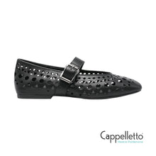 Carica l&#39;immagine nel visualizzatore di Gallery, BROOK 01 Ballerina Forata Nera
