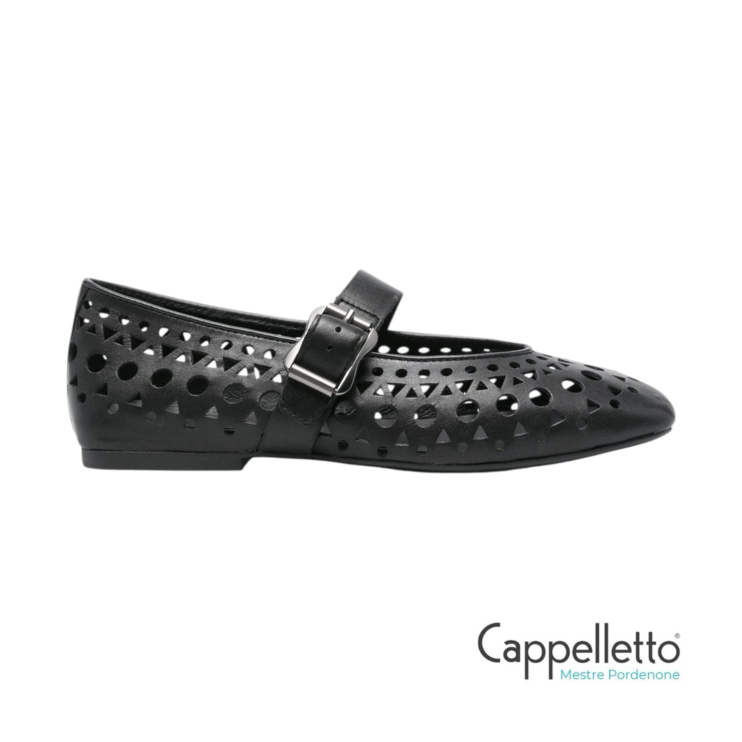 BROOK 01 Ballerina Forata Nera