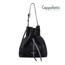 Carica l'immagine nel visualizzatore di Gallery, SIENNA Borsa in Suede Notturno
