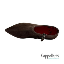 Carica l'immagine nel visualizzatore di Gallery, TEDDY Stivaletto in Kid Suede Coffee
