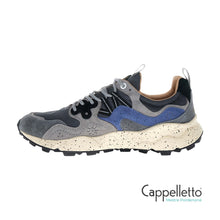 Carica l'immagine nel visualizzatore di Gallery, YAMANO 3 Sneaker Uomo Suede/Nylon Dark Grey-Navy
