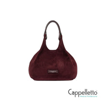 Carica l'immagine nel visualizzatore di Gallery, DUA Borsa Media in Suede Amarone
